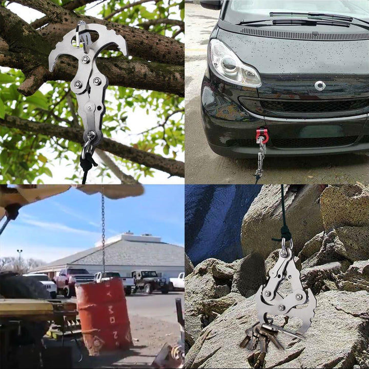 Ciaovie Collapsible Gravity Hook Made of Stainless Steel | Bowlift