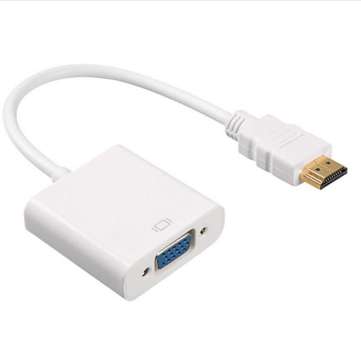 HDMI to VGA Adapter with Audio Support Bowlift
