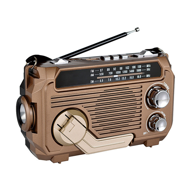 Solar-powered radio for camping | Bowlift