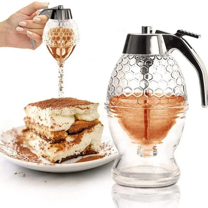 HoneySaver – Elegante en Praktische Honingdispenser Bowlift
