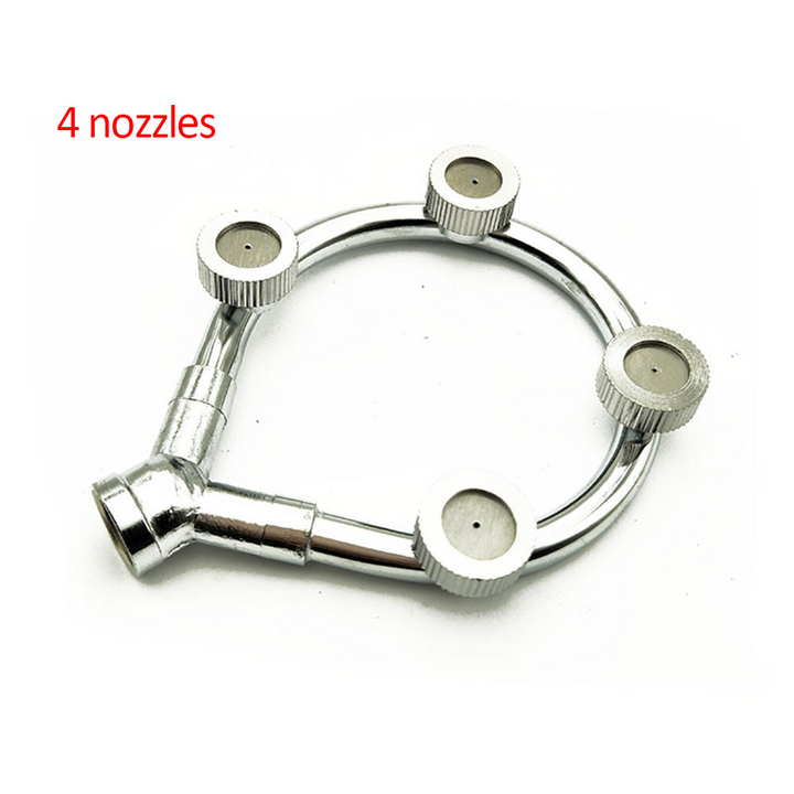 BowLift | High pressure stainless steel ring multi nozzle – Efficient spray attachment for garden irrigation