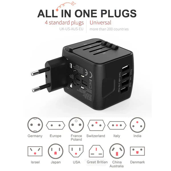 BowLift | All-in-one Universal Travel Power Adapter