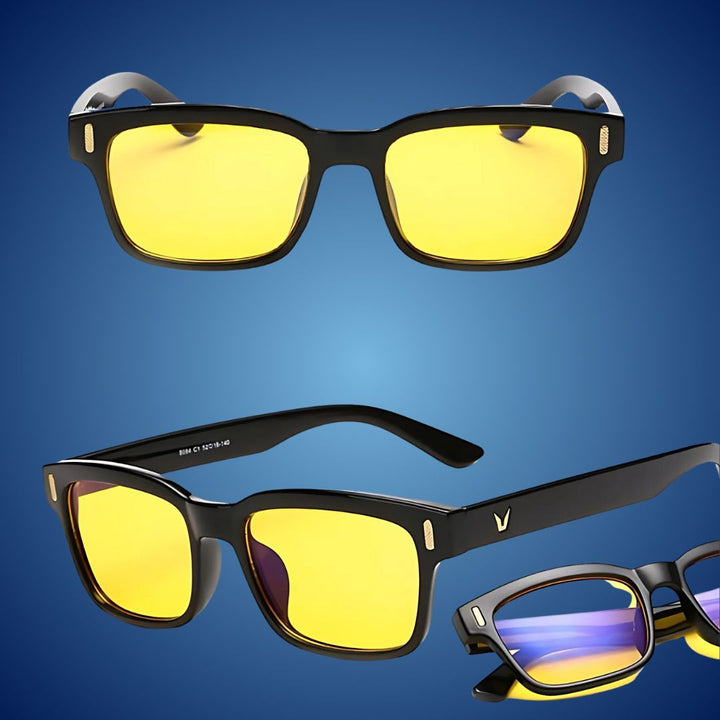 EyeShield Pro Blue Light Blocking Computer Glasses | With UV Protection - Reduces Eye Strain - Improves Sleep Quality - Relieves Eye Fatigue Bowlift