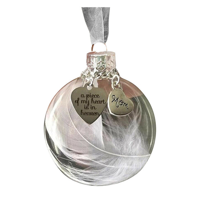 BowLift | Christmas Feather Ball Ornaments