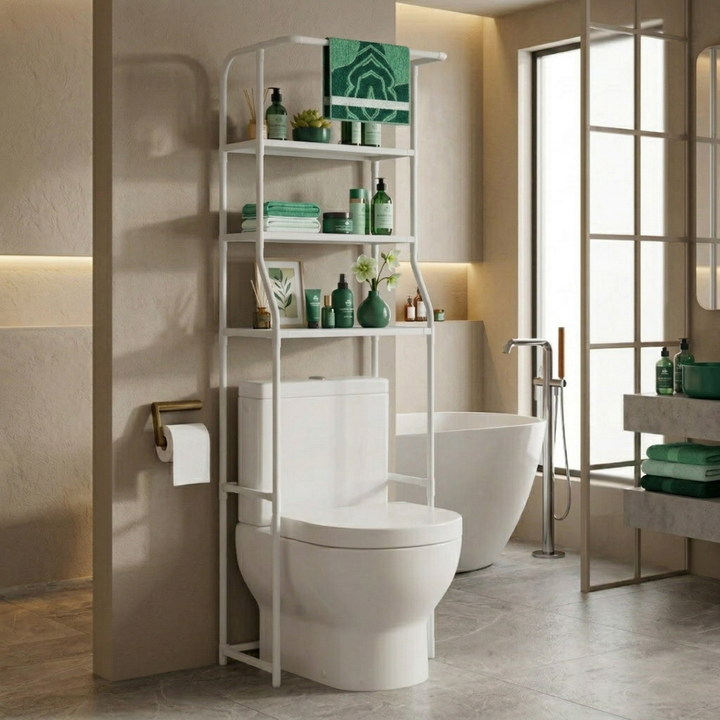 HavenRack™ 3-layer toilet storage shelf | Bowlift