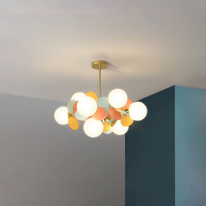 BowLift | Flower Branch Chandelier Living Room