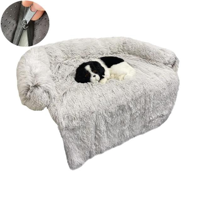 CozyPaws Washable Pet Sofa Blanket Bowlift