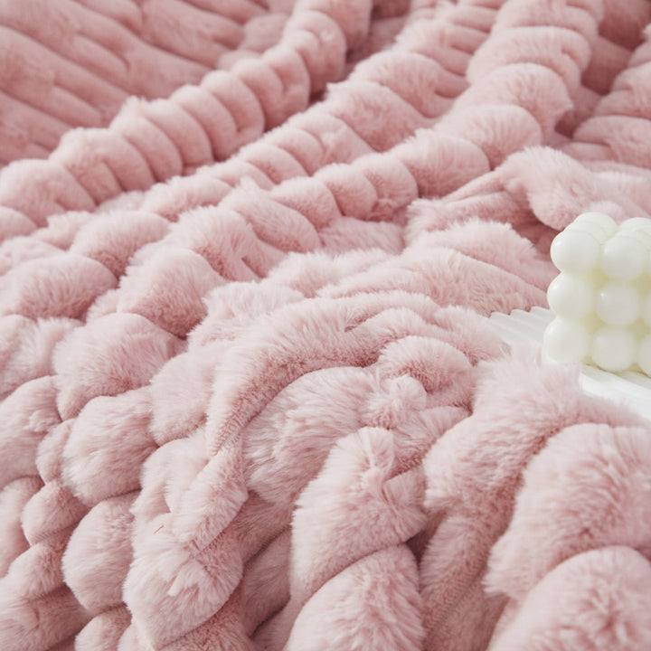 BowLift | Plush Soft Faux Rabbit Blanket