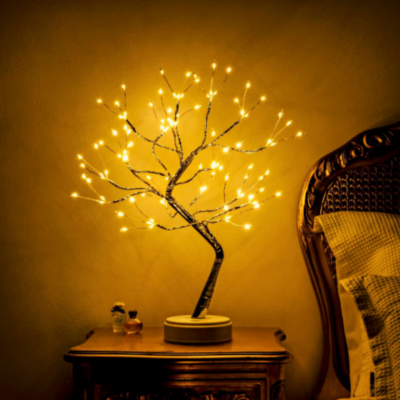 BowLift | LuxeGlow Bonsai Tree Lamp | Elegant lighting solution for a serene indoor environment