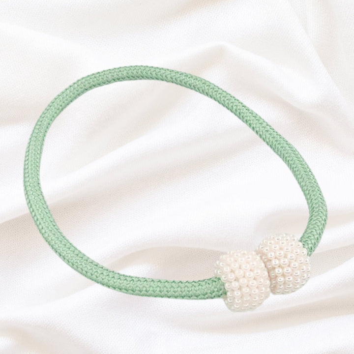 BowLift | Magnetic Pearl Curtain Tie Back | 2pcs Set