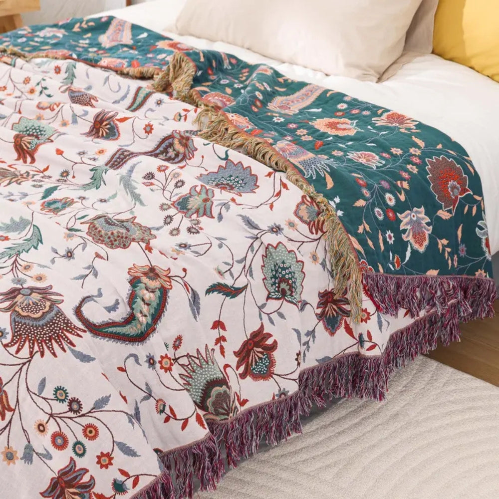 BowLift | Liora Vintage Reversible Soft Blanket