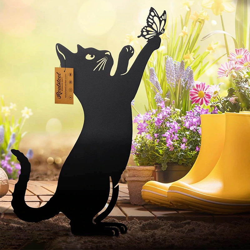 BowLift | Metal Cat Decoration
