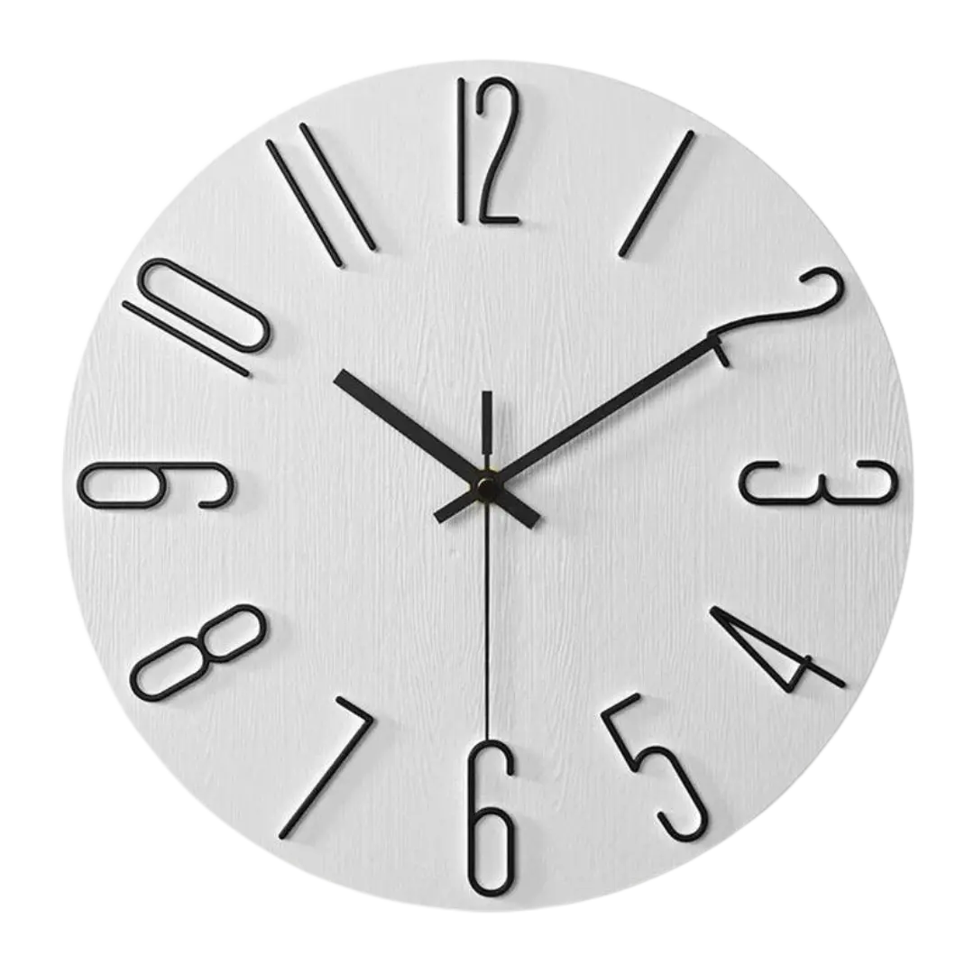 BowLift | ScandiTick - Elegant Wooden Timepiece