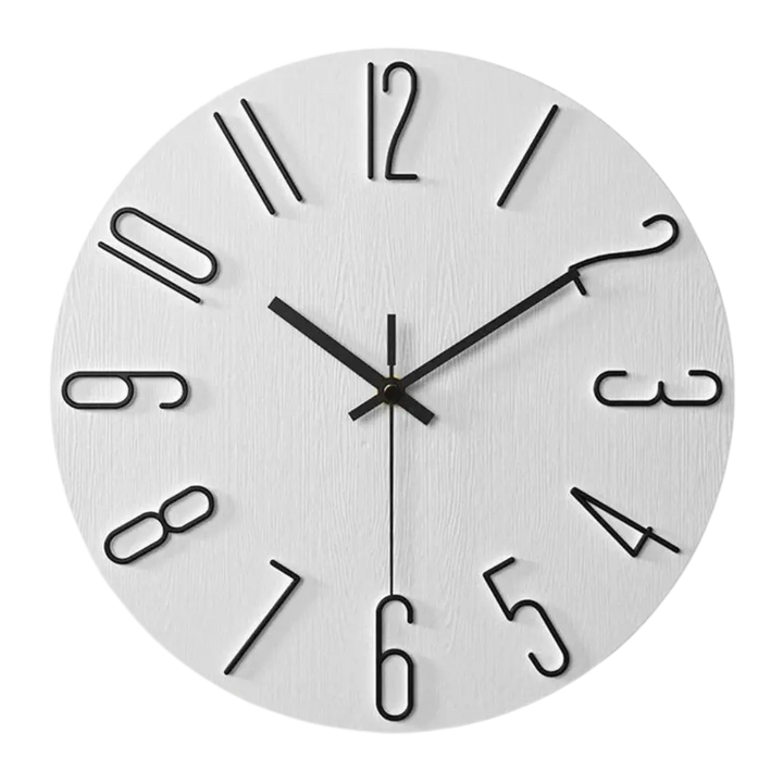BowLift | ScandiTick - Elegant Wooden Timepiece
