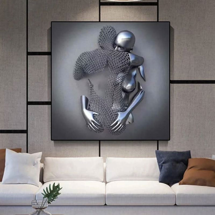 BowLift | Wall Art Painting with Love Heart and 3D Effect