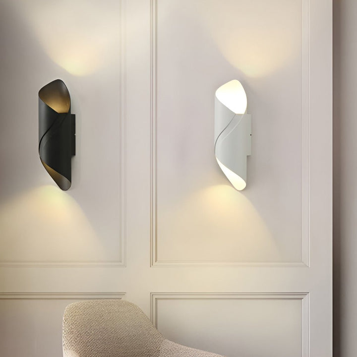 BowLift | Elegant Wall Light | Stainless Steel Aluminum