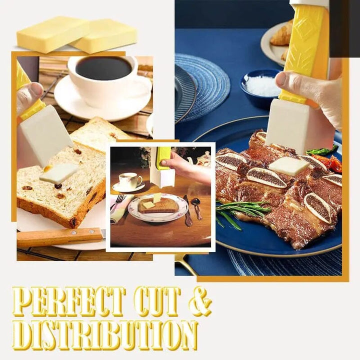 One Click Stick Butter Cutter Cheese Splitter Slicer | Bowlift