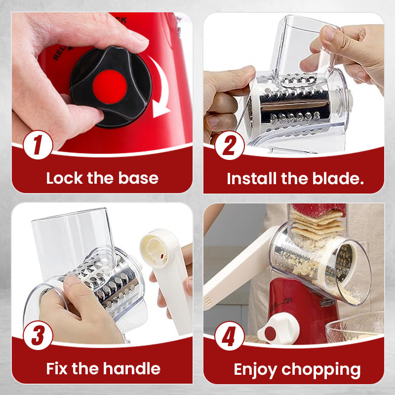 BowLift | CulinaryElegance Gourmet Vegetable Cutter & Slicer | Versatile kitchen tool for effortless slicing and chopping with precision and style