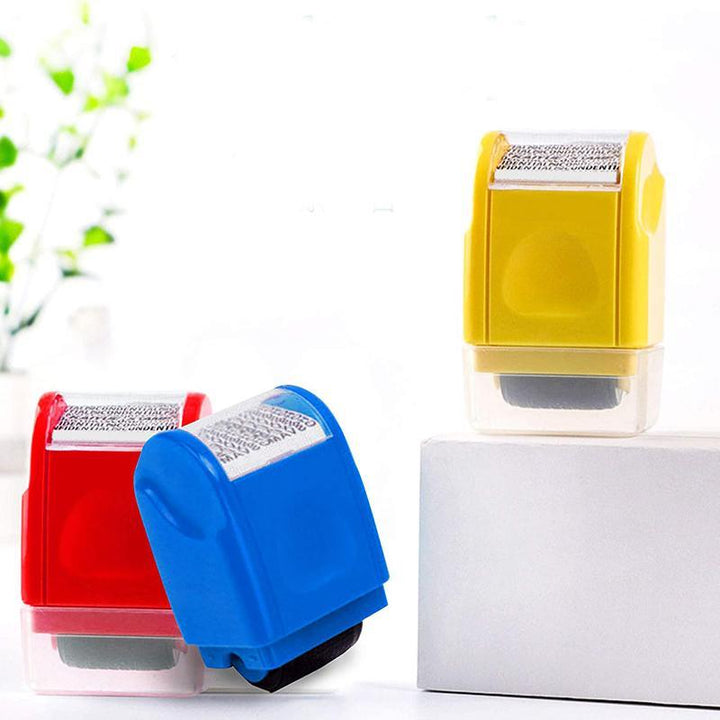 Identity Theft Protection Privacy Seal Roller Stamp | Bowlift