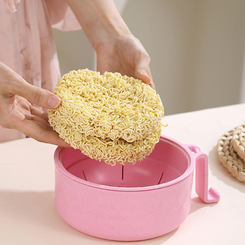 1200ml Microwave Ramen Bowls with with Strainer | Bowlift