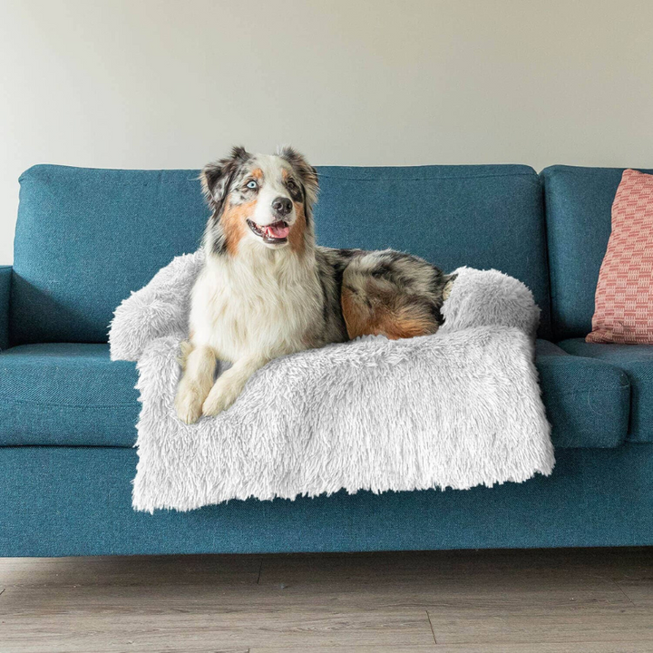 BowLift | Water Repellent Dog Bed Protection with Soft Vegan Fur – Non-slip, Comfortable, Suitable for All Dog Sizes
