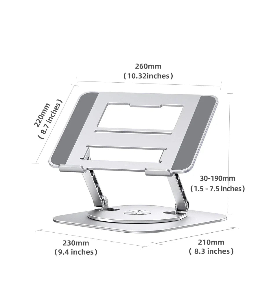 BowLift | 360 Rotating Laptop Holder Stand
