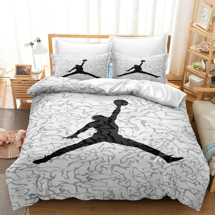Basketball Duvet Cover Set with Soft Fabric and Pillowcase Options