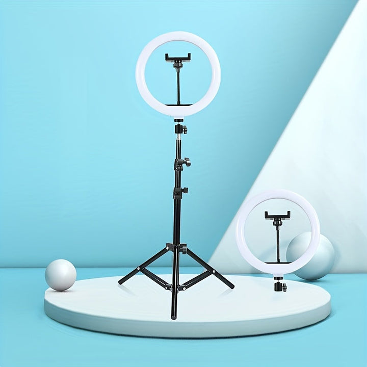 BowLift | LED Ring Light with Adjustable Tripod and Phone Holder for Selfies and Video Recording