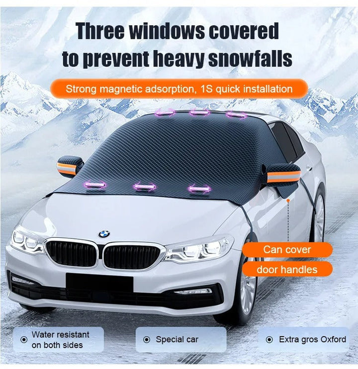 Magnetic Car Snow Cover | Bowlift