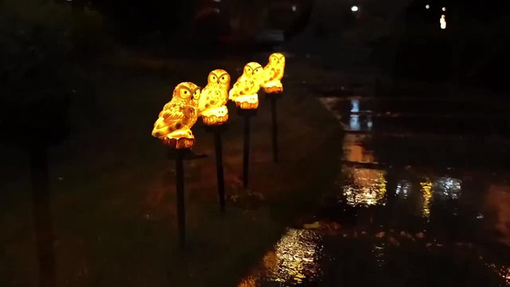 SolarOwl - Modern LED Garden Lamp with Unique Design | Bowlift