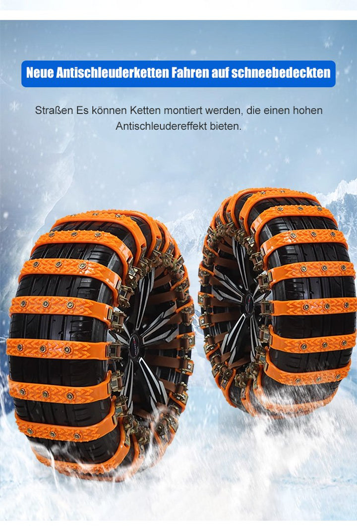 Non-slip tire chain | Ultimate car safety | Bowlift