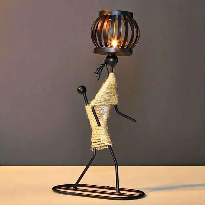 Retro Elegant Candle Holder for Interior Bowlift