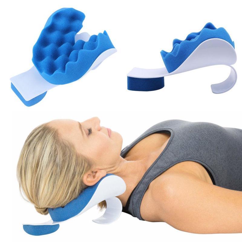 BowLift | Pain relax Traction UK0d and Relaxer back Pillow Relief Shoulder Muscle Neck