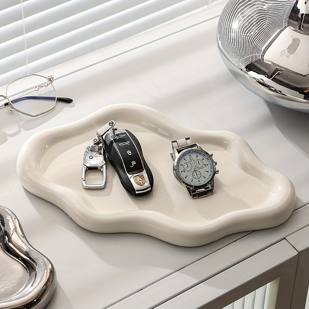 CloudDish - Elegant Cloud-Shaped Jewelry Organizer Bowlift