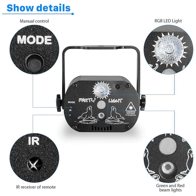 BowLift | LED Stage Laser Light