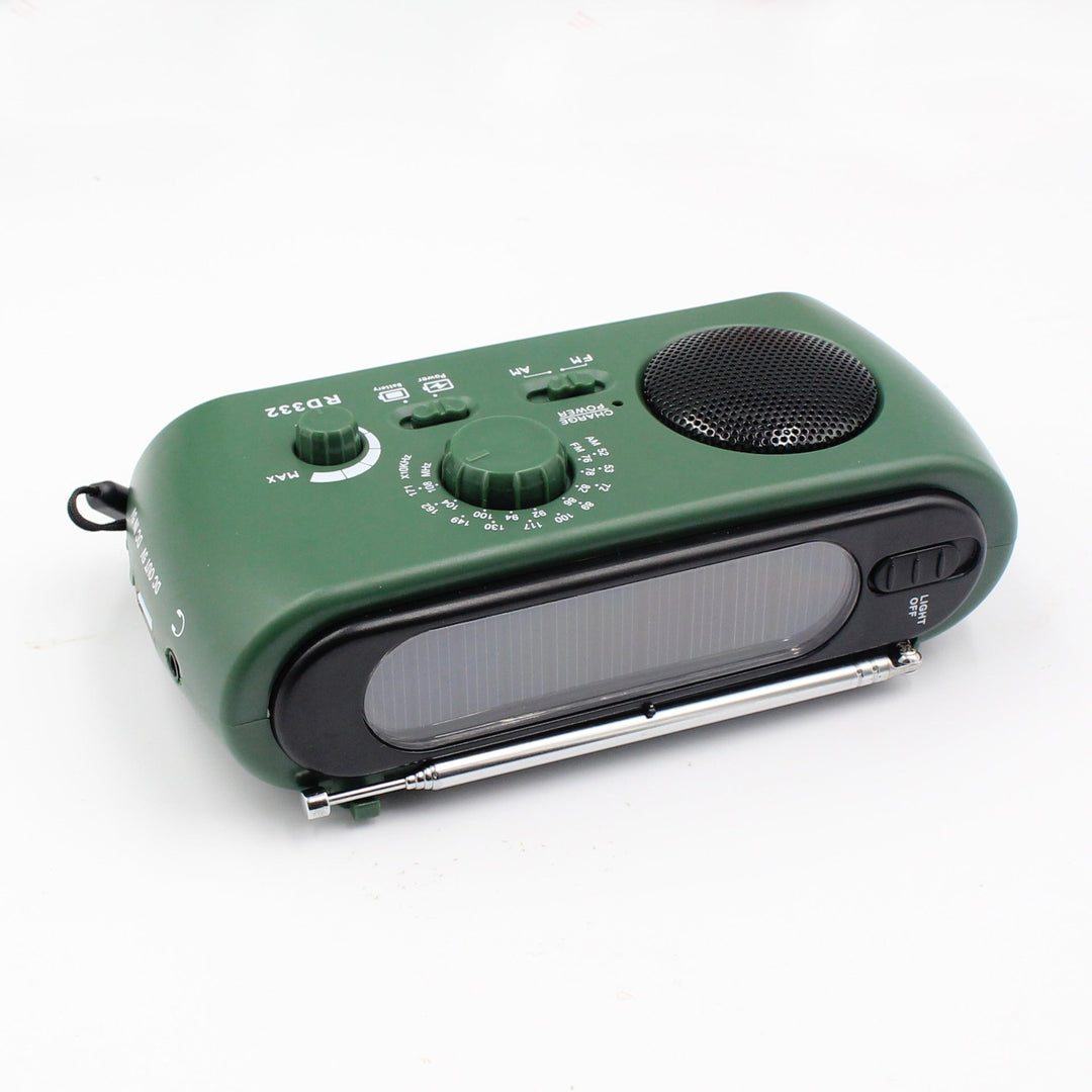 BowLift | Portable Emergency Radio with AM/FM/NOAA, USB Charger, LED Flashlight, Waterproof for Camping and Outdoor Activities