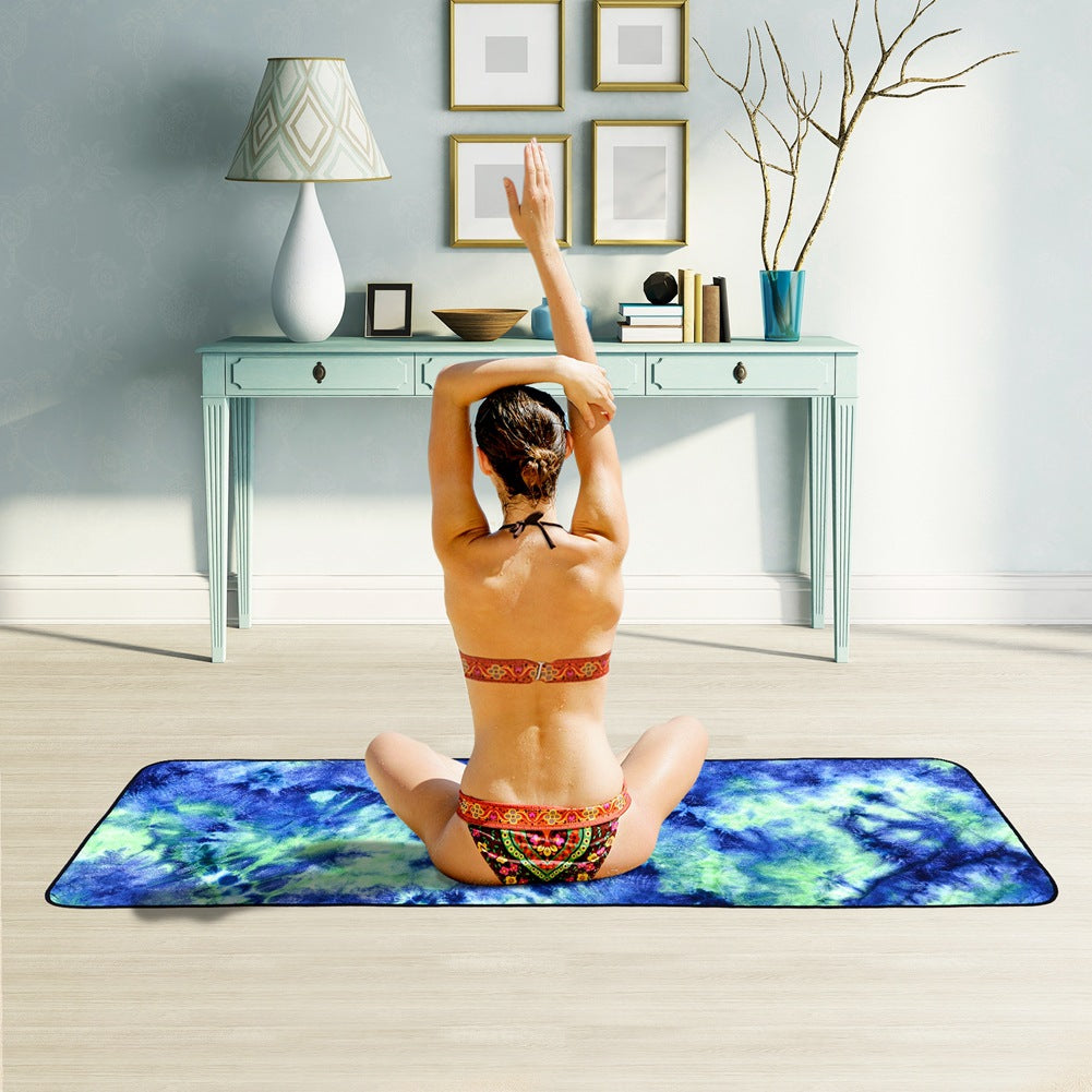 Women’s yoga mat with non-slip surface and colorful design Bowlift