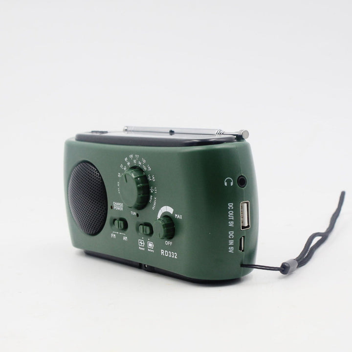 BowLift | Portable Emergency Radio with AM/FM/NOAA, USB Charger, LED Flashlight, Waterproof for Camping and Outdoor Activities