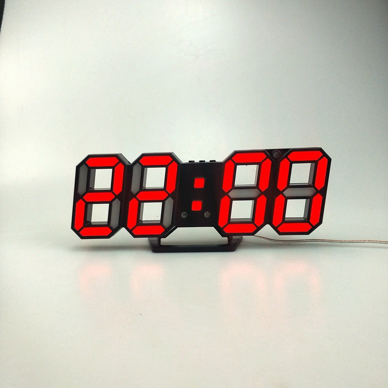Digital alarm clock in modern design Bowlift