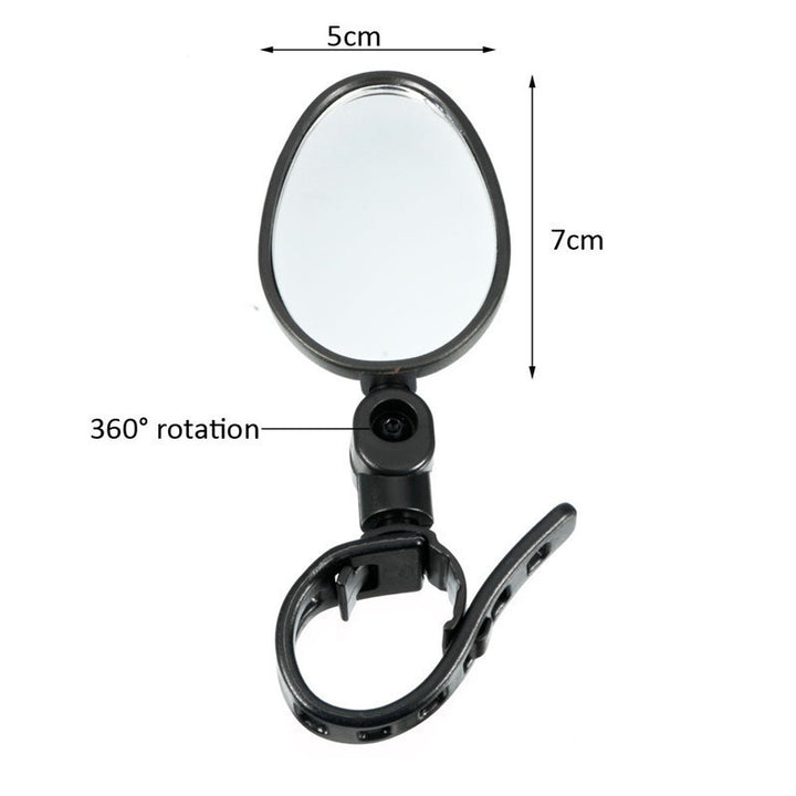 Bicycle Safety Rearview Mirror Bowlift