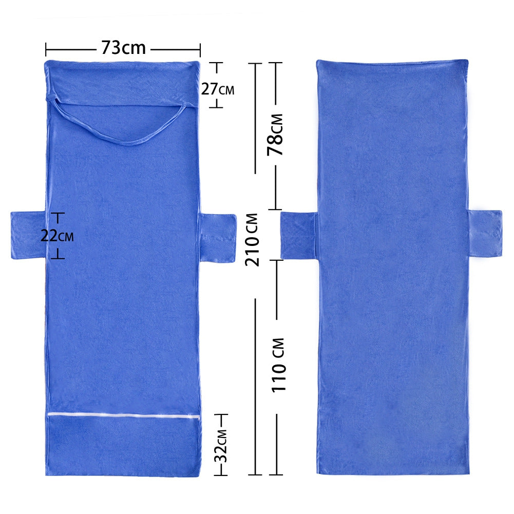 Wrap blanket with practical carrying handles Bowlift