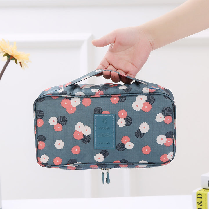 Polka Dot Travel Toiletry Organizer Bowlift