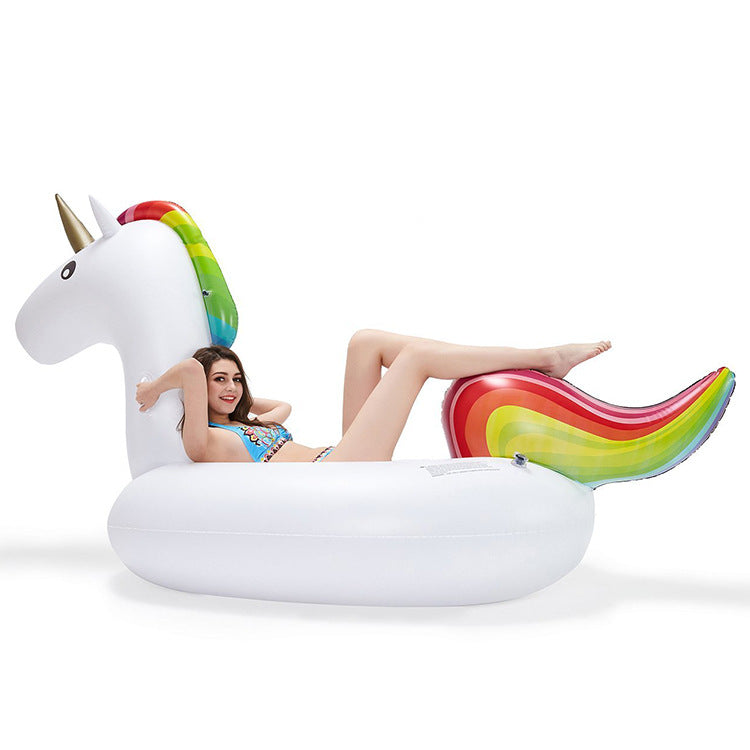 Women's inflatable swimming toy in unicorn shape Bowlift
