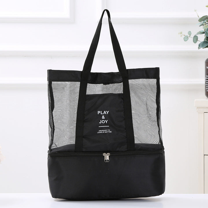 Mesh Beach Tote Bag Bowlift