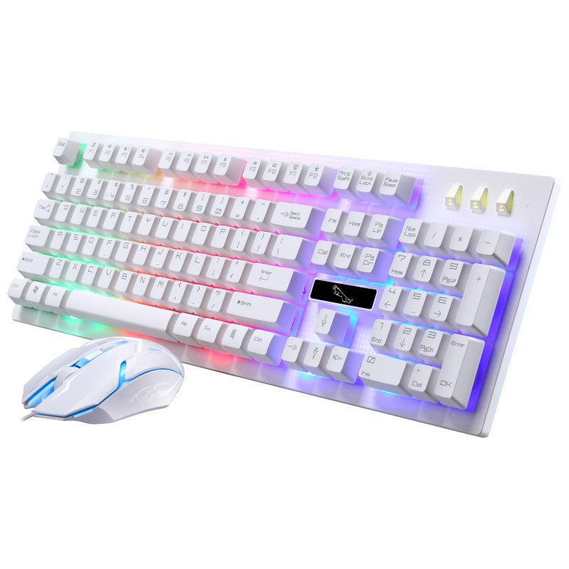 RGB Backlit Mechanical Keyboard and Gaming Mouse Combo Bowlift