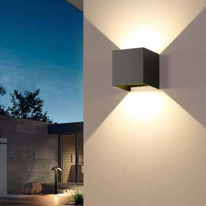 BowLift | Modern Aluminum LED Wall Light – Waterproof