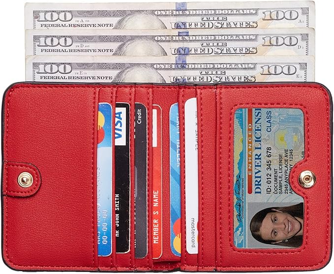 Luxury RFID-Blocking Ladies Wallet Bowlift