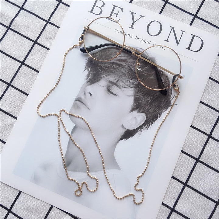 Classy Beaded Eyewear Retainer Chain Bowlift
