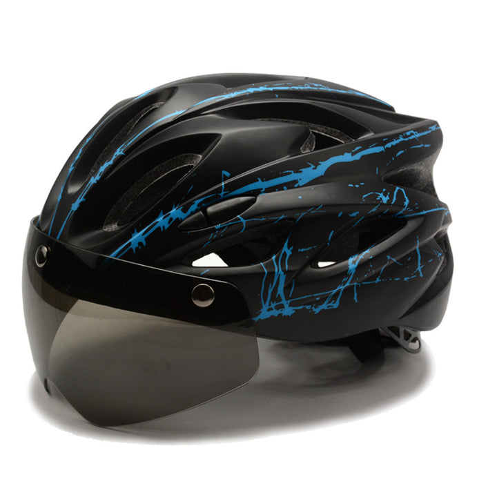 Cycling Helmet with Detachable Visor Bowlift