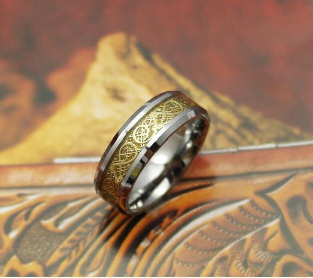 Dragon's Breath - Steel Viking Ring | Bowlift